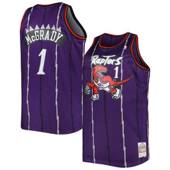 Tracy McGrady Toronto Raptors Big & Tall Hardwood Classics 1998/99 Swingman Jersey Purple - Mitchell & Ness