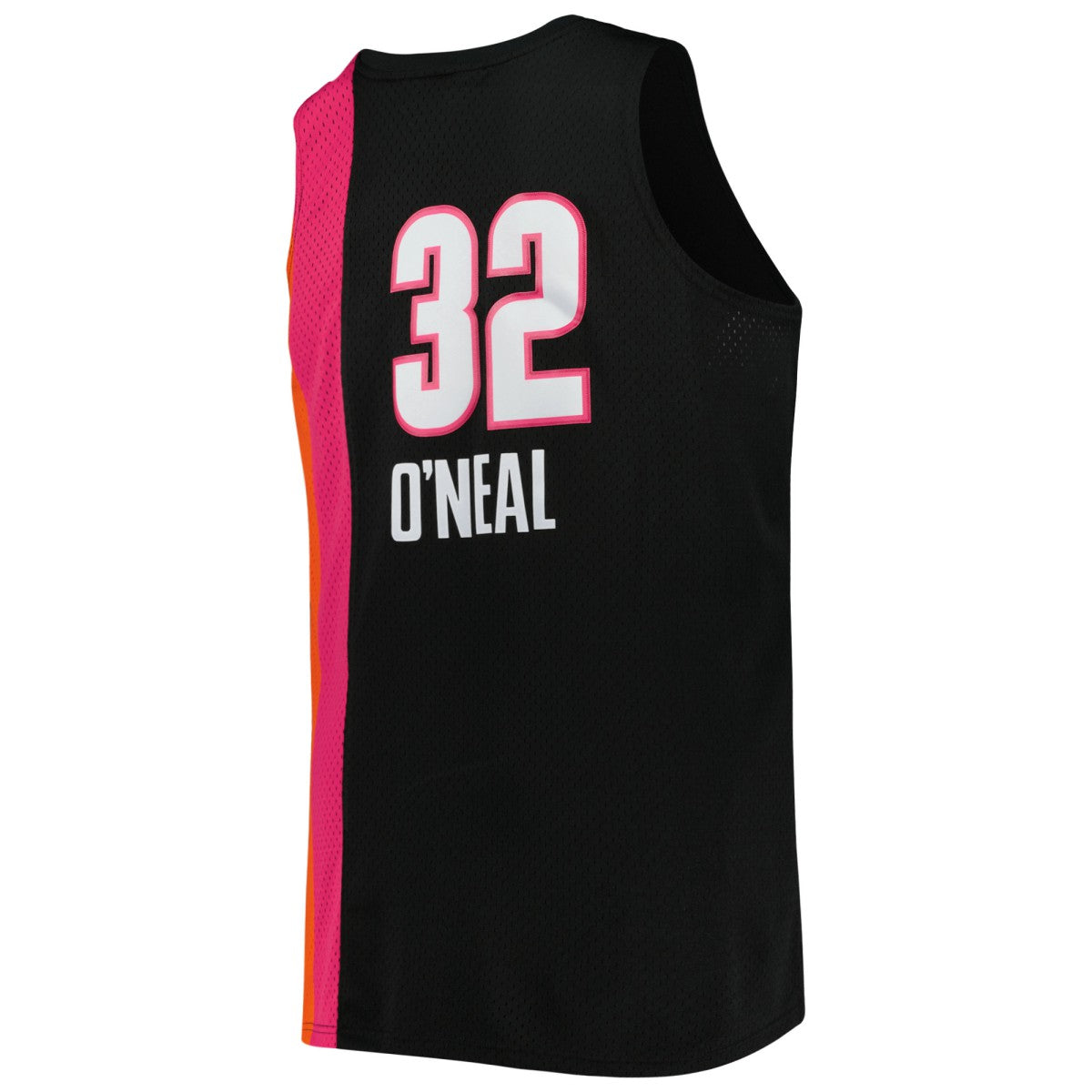 Shaquille O'Neal Miami Heat Big & Tall Hardwood Classics 2005/06 Swingman Jersey Black - Mitchell & Ness