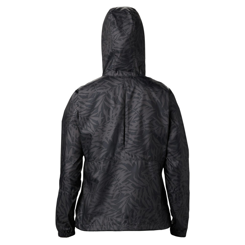 Cincinnati Reds Columbia Women's Flash Forward Full-Zip Windbreaker Jacket - Black Jackets