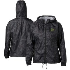 Athletics Columbia Women's Flash Forward Full-Zip Windbreaker Jacket - Black Jackets