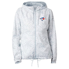Toronto Blue Jays Columbia Women's Flash Forward Full-Zip Windbreaker Jacket - White Jackets