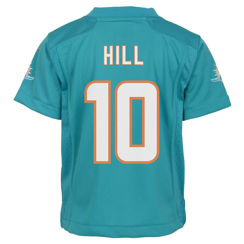 Tyreek Hill Miami Dolphins Preschool Game Jersey - Aqua Jerseys
