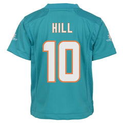 Tyreek Hill Miami Dolphins Preschool Game Jersey - Aqua Jerseys