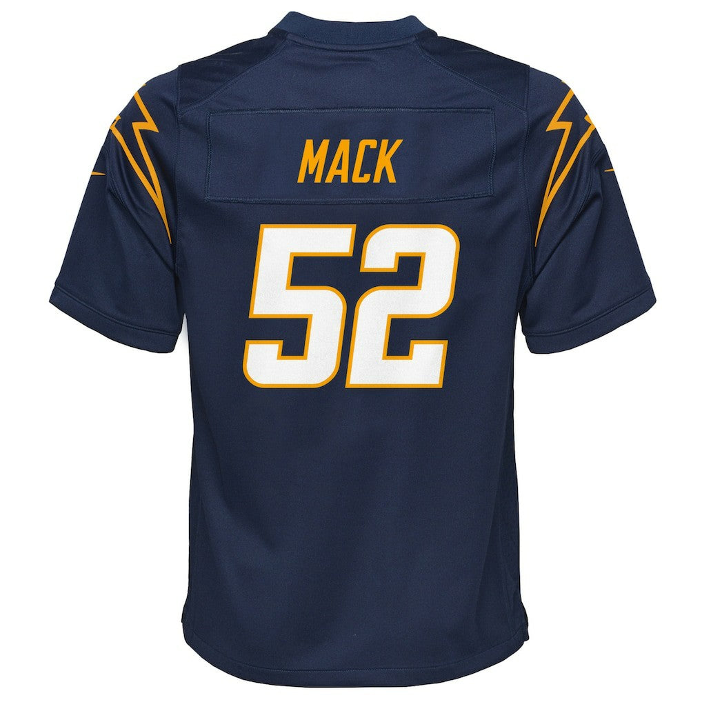 Khalil Mack Los Angeles Chargers Youth Game Jersey - Navy Jerseys