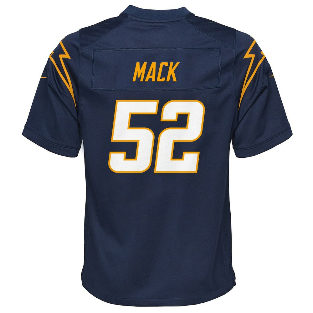Khalil Mack Los Angeles Chargers Youth Game Jersey - Navy Jerseys