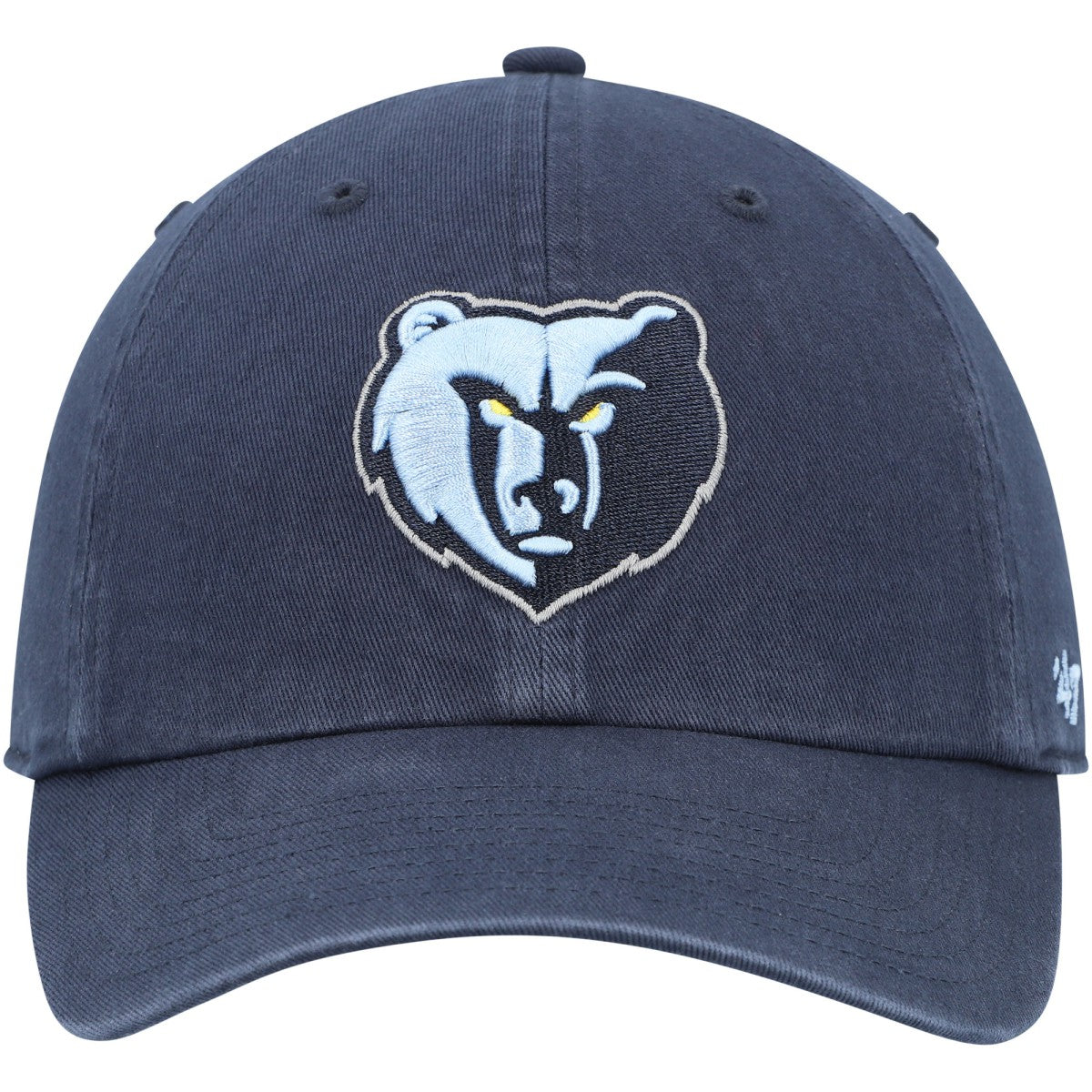Memphis Grizzlies '47 Core Logo Clean Up Adjustable Hat Navy - 47 brand