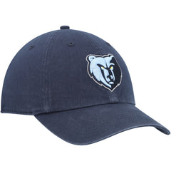 Memphis Grizzlies '47 Core Logo Clean Up Adjustable Hat Navy - 47 brand