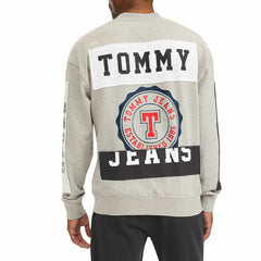 San Antonio Spurs Tommy Jeans James Patch Pullover Sweatshirt Gray outlet