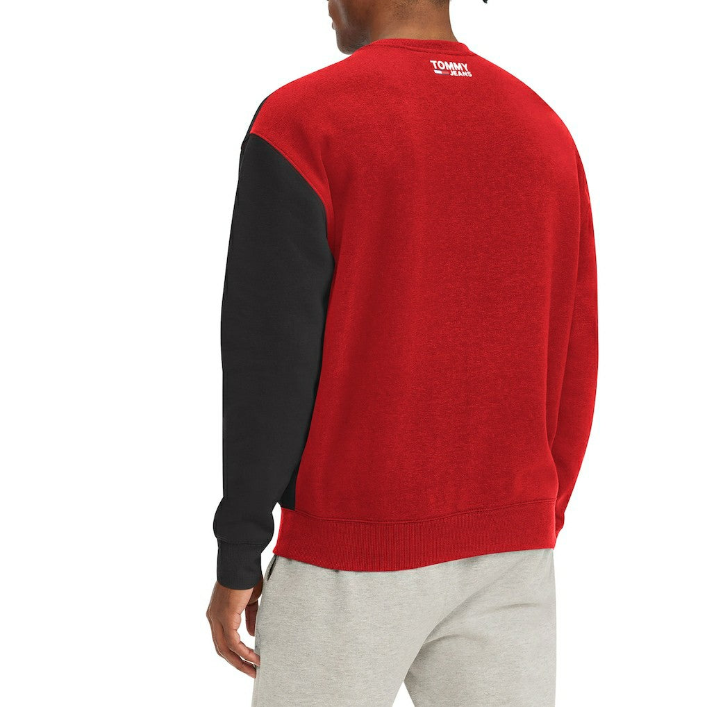 Chicago Bulls Tommy Jeans Keith Split Pullover Sweatshirt Red/Black outlet