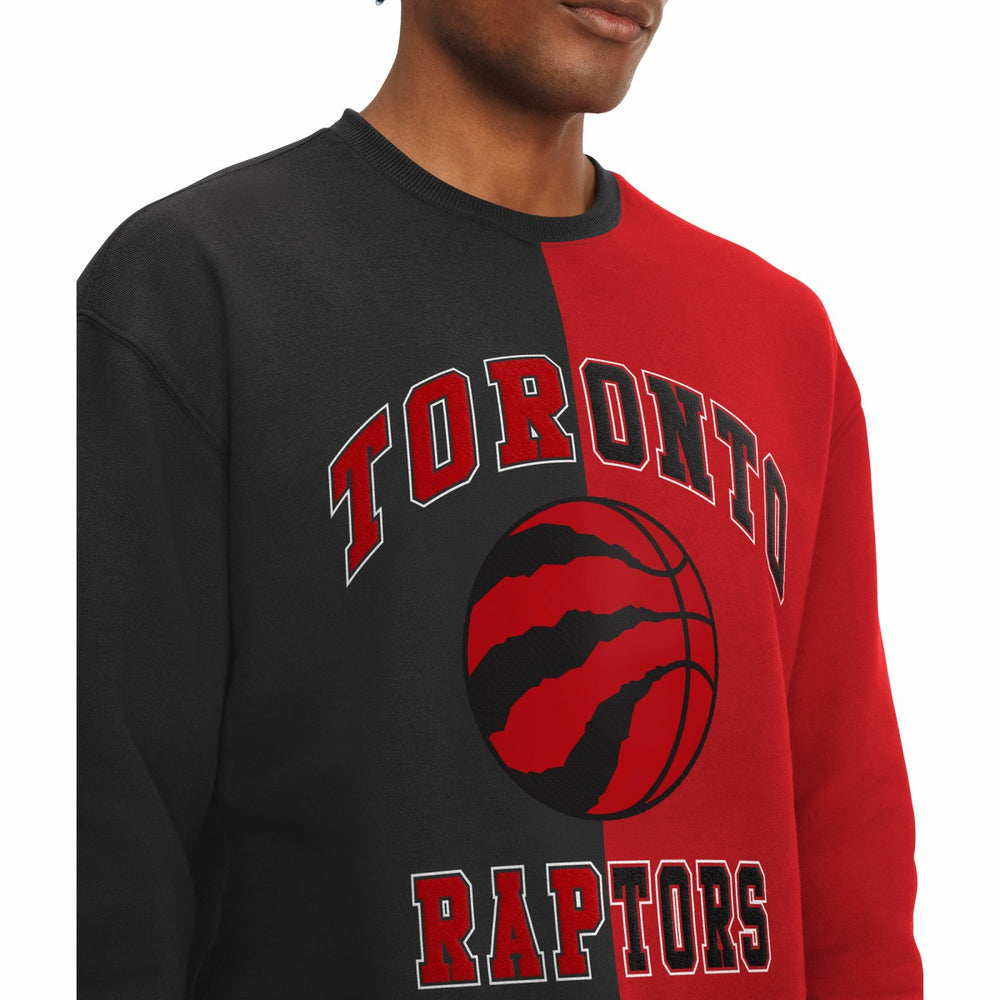 Toronto Raptors Tommy Jeans Keith Split Pullover Sweatshirt Red/Black