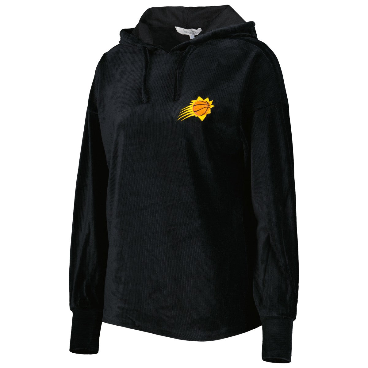 Phoenix Suns Touch Women's End Line Velour Pullover Hoodie Black outlet