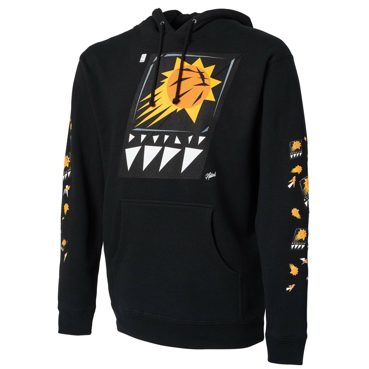 Phoenix Suns NBA x Naturel No Caller ID Pullover Hoodie Black