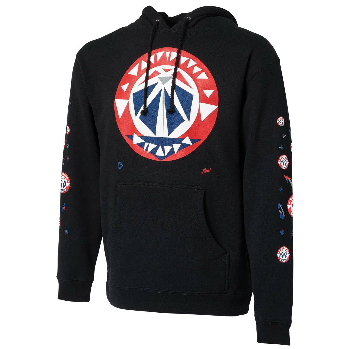 Washington Wizards NBA x Naturel No Caller ID Pullover Hoodie Black