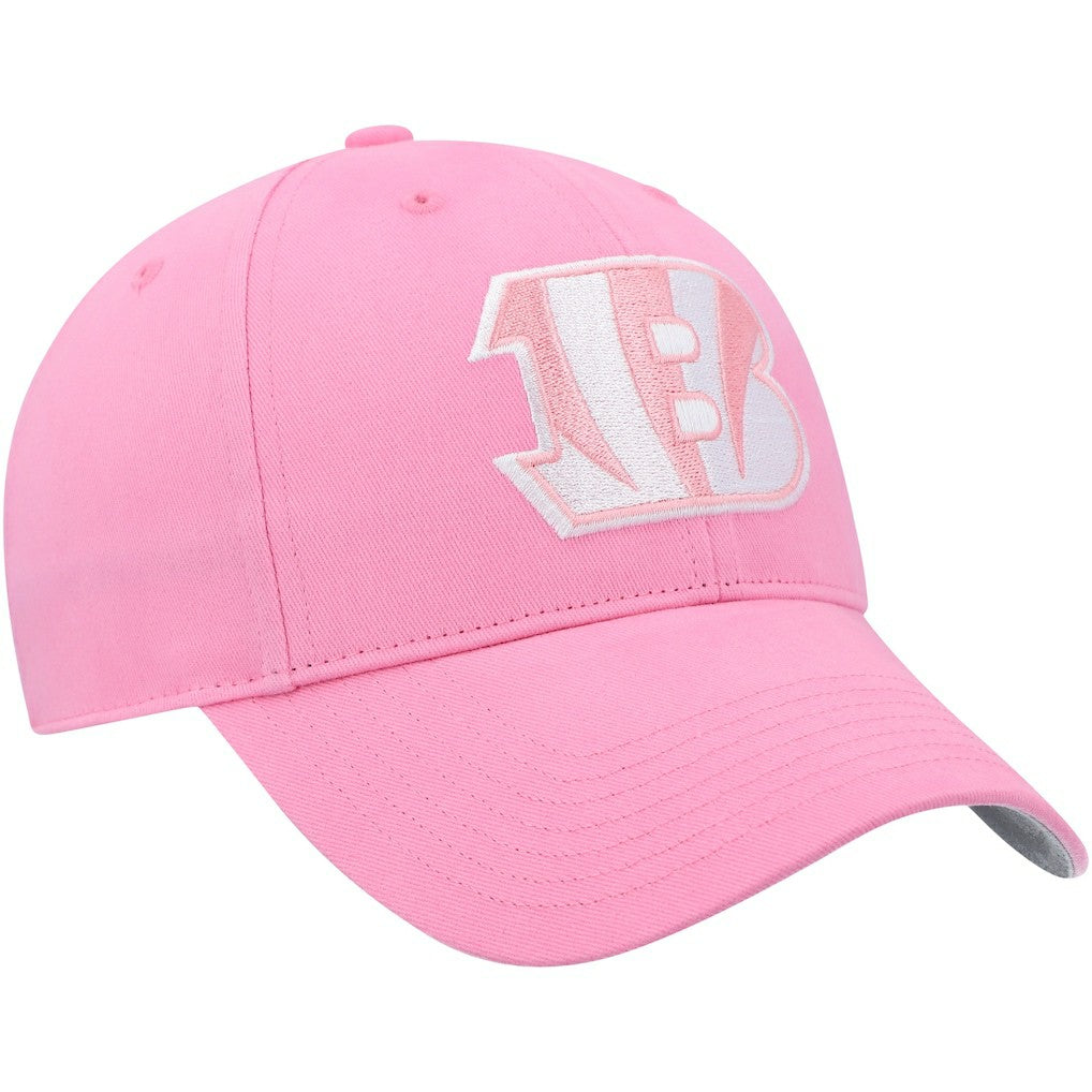 Cincinnati Bengals '47 Girls Youth Rose MVP Adjustable Hat - Pink Hats