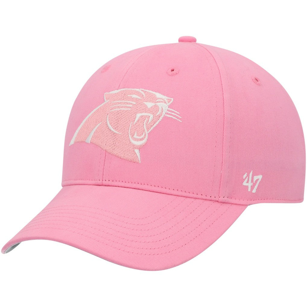 Carolina Panthers '47 Girls Youth Rose MVP Adjustable Hat - Pink Hats