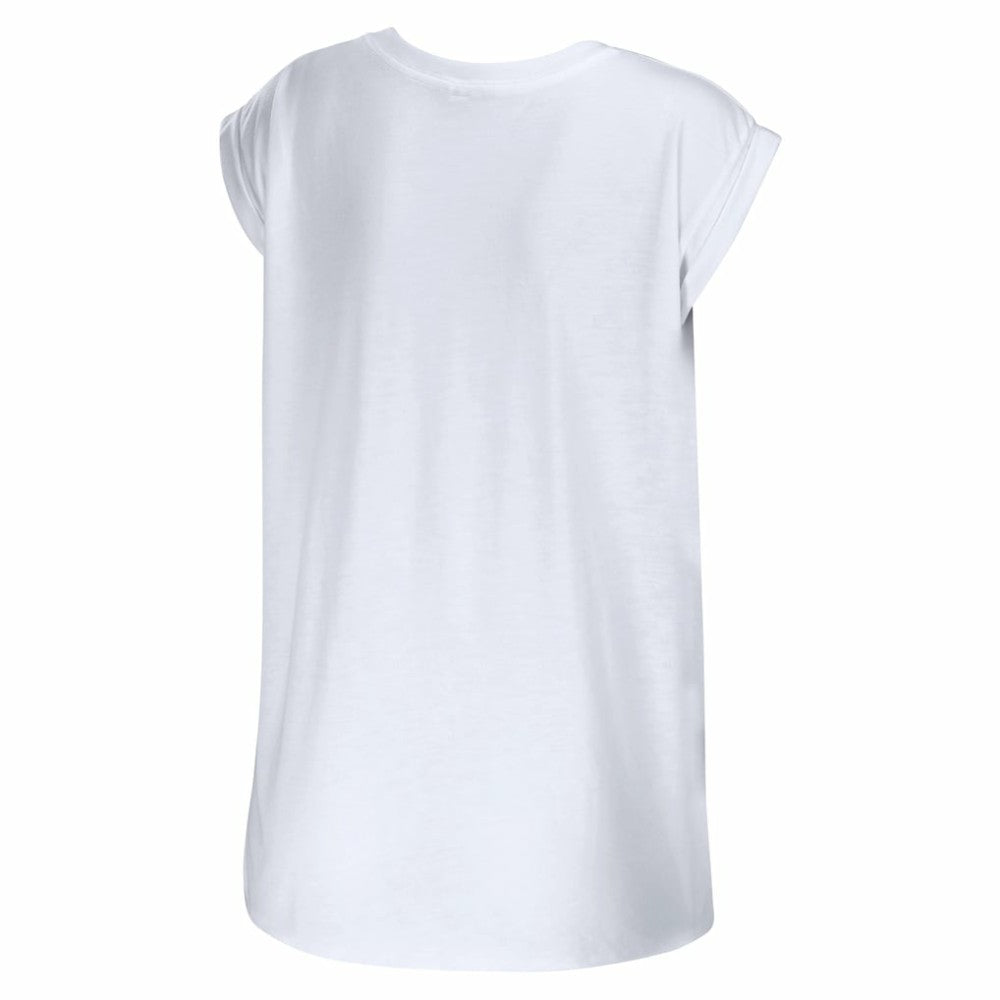 San Francisco Giants WEAR by Erin Andrews Women's Greetings From T-Shirt - White T-shirts