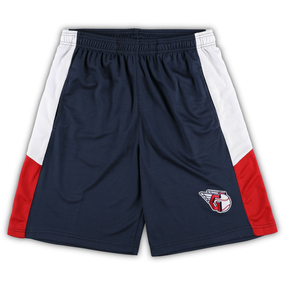 Cleveland Guardians Big & Tall Team Shorts - Navy Shorts