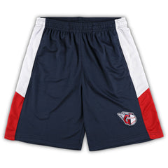 Cleveland Guardians Big & Tall Team Shorts - Navy Shorts