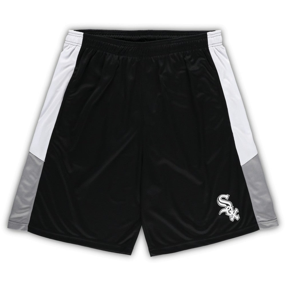 Chicago White Sox Big & Tall Team Shorts - Black Shorts