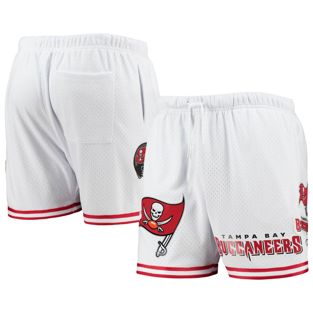 Tampa Bay Buccaneers Pro Standard Mesh Shorts - White/Red Shorts