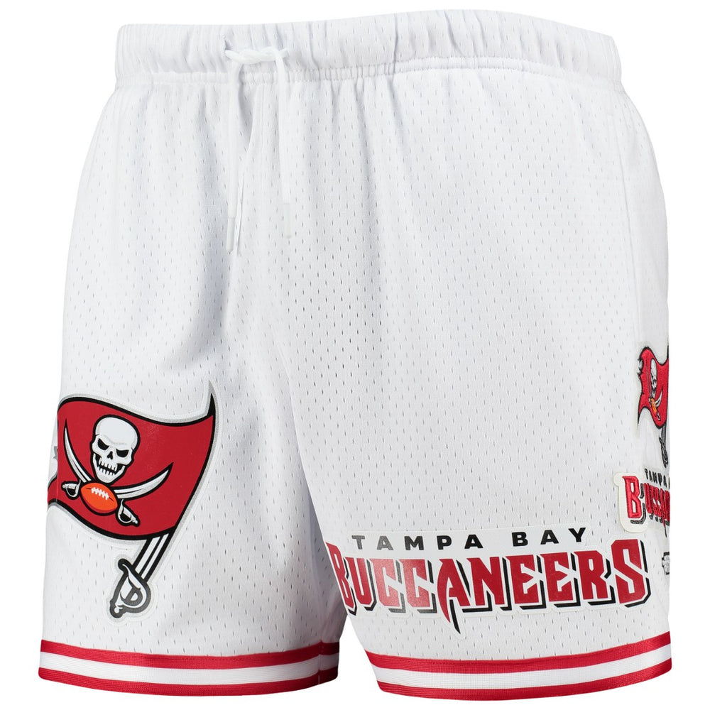 Tampa Bay Buccaneers Pro Standard Mesh Shorts - White/Red Shorts