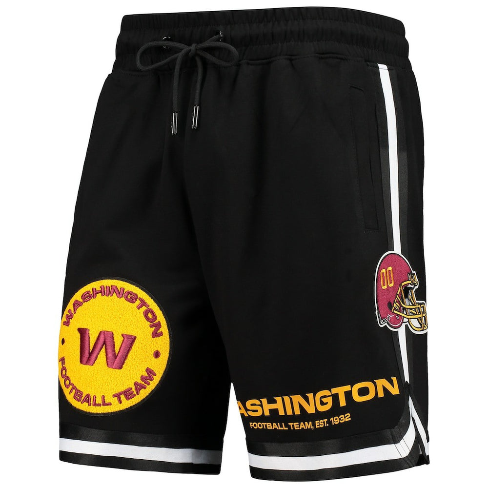 Washington Football Team Pro Standard Core Logo Shorts - Black Shorts