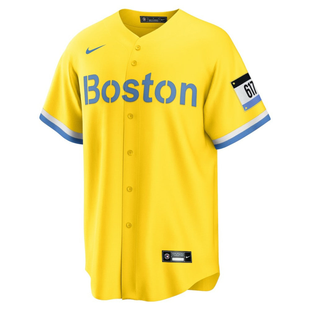 David Ortiz Boston Red Sox Nike Retired Player City Connect Replica Jersey - Gold Jerseys