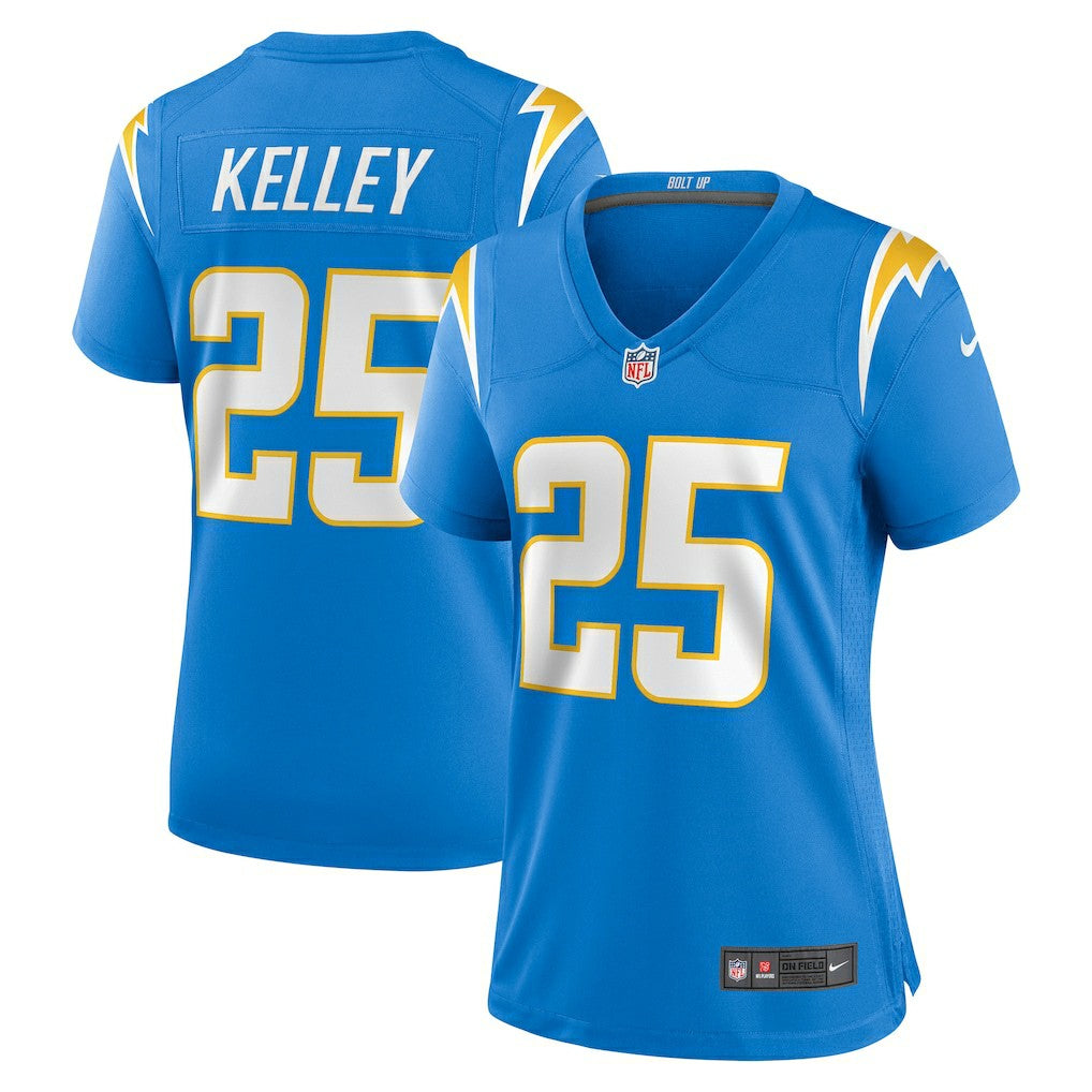 Joshua Kelley Los Angeles Chargers Women's Player Game Jersey - Powder Blue Jerseys