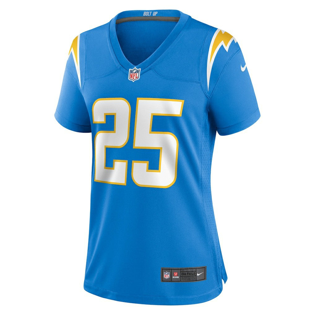 Joshua Kelley Los Angeles Chargers Women's Player Game Jersey - Powder Blue Jerseys
