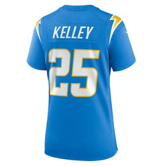 Joshua Kelley Los Angeles Chargers Women's Player Game Jersey - Powder Blue Jerseys