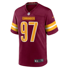 Efe Obada Washington Commanders Game Jersey - Burgundy Jerseys