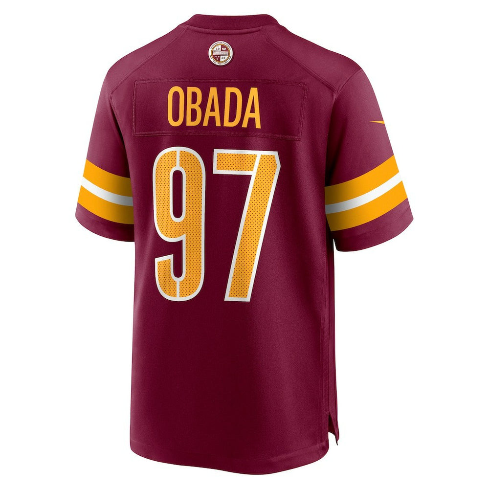 Efe Obada Washington Commanders Game Jersey - Burgundy Jerseys