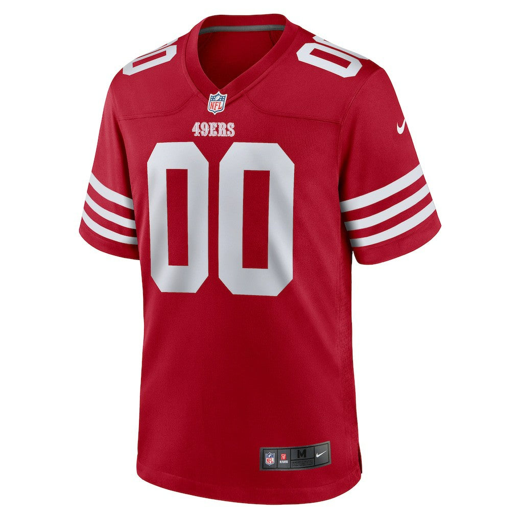San Francisco 49ers Custom Jersey - Scarlet Jerseys