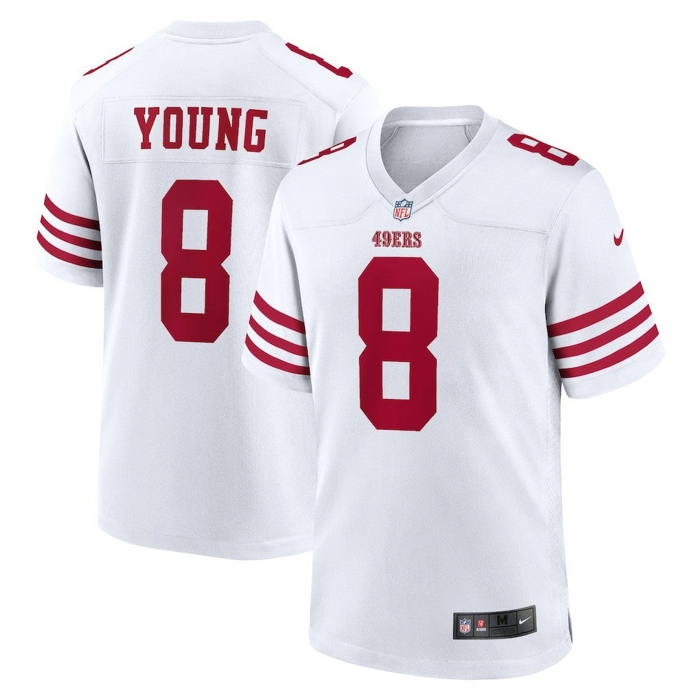 Steve Young San Francisco 49ers Retired Player Game Jersey - White Jerseys
