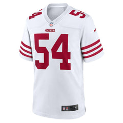 Fred Warner San Francisco 49ers Player Game Jersey - White Jerseys