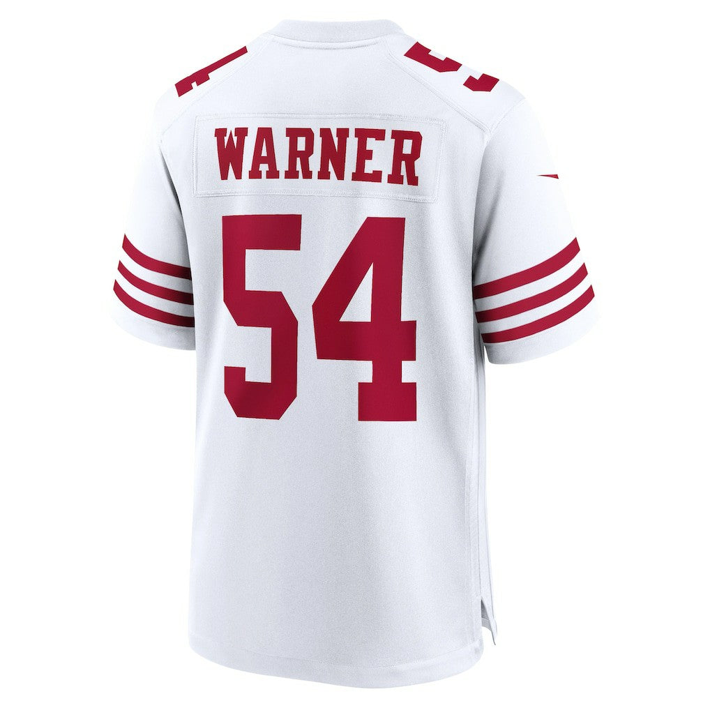 Fred Warner San Francisco 49ers Player Game Jersey - White Jerseys