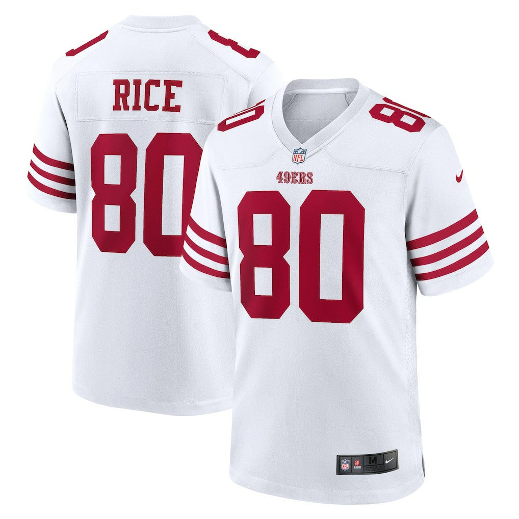 Jerry Rice San Francisco 49ers Retired Player Game Jersey - White Jerseys