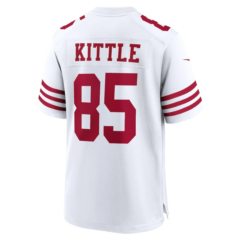 George Kittle San Francisco 49ers Player Game Jersey - White Jerseys