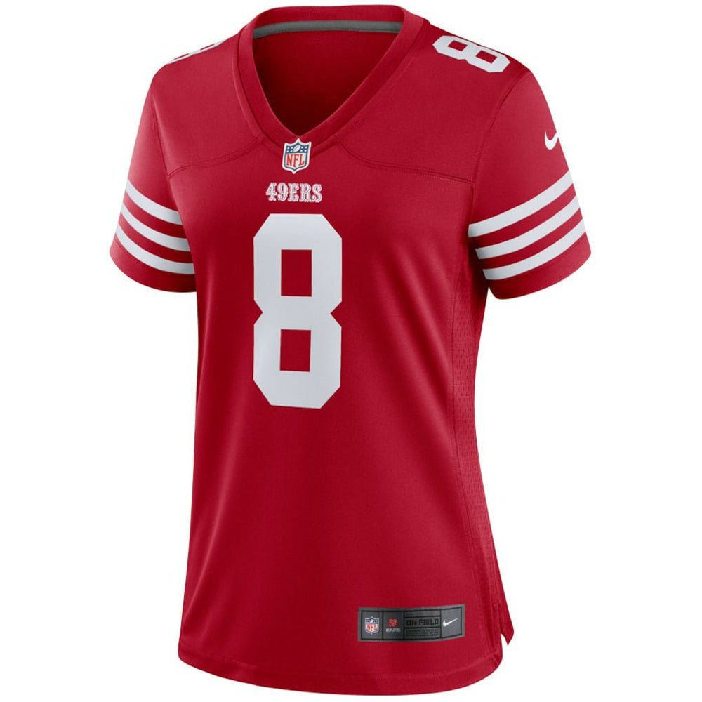 Steve Young San Francisco 49ers Women's Retired Player Game Jersey - Scarlet Jerseys