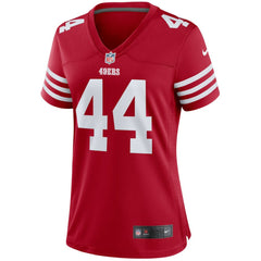 Kyle Juszczyk San Francisco 49ers Women's Player Game Jersey - Scarlet Jerseys