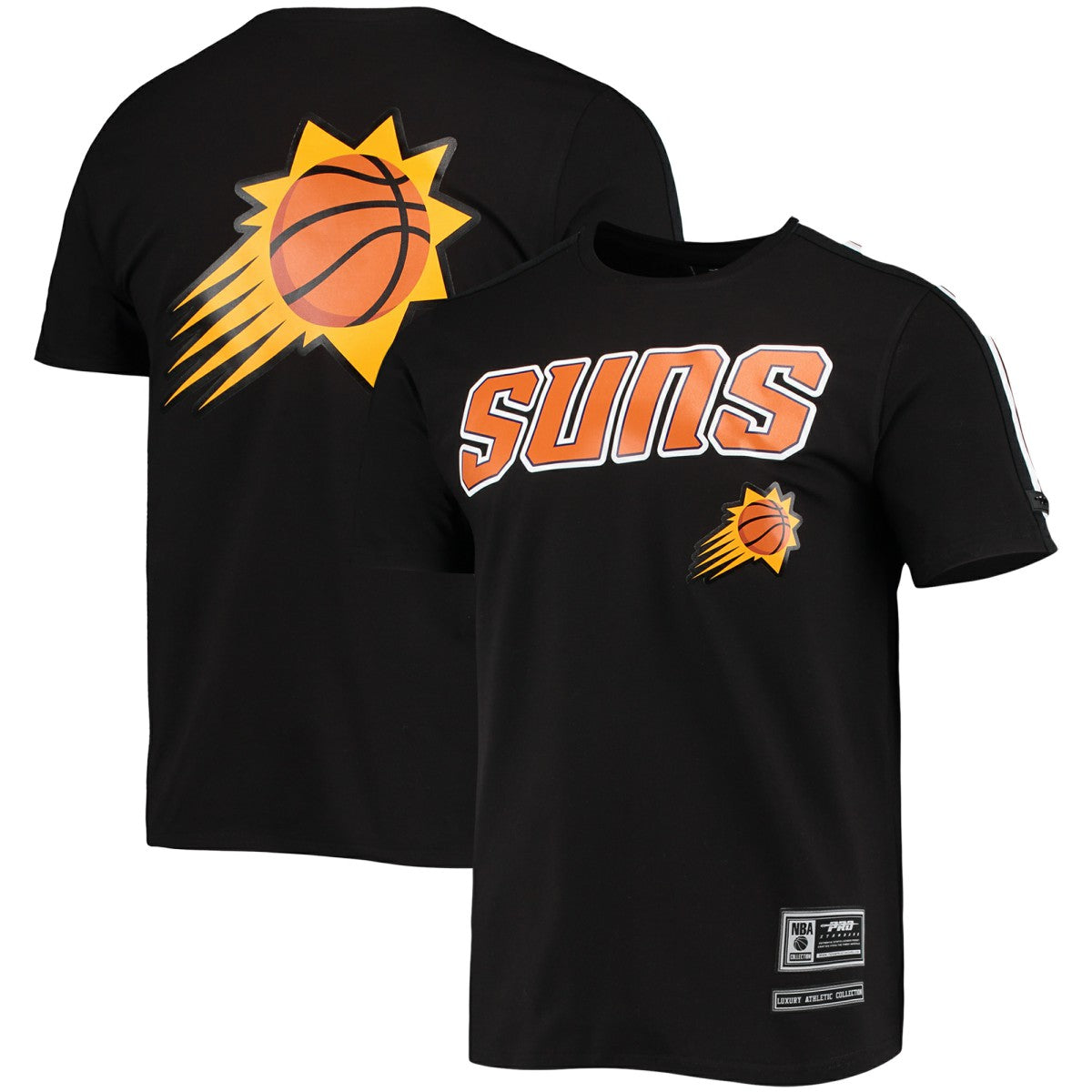 Phoenix Suns Pro Standard Men's Mesh Capsule Taping T-Shirt Black