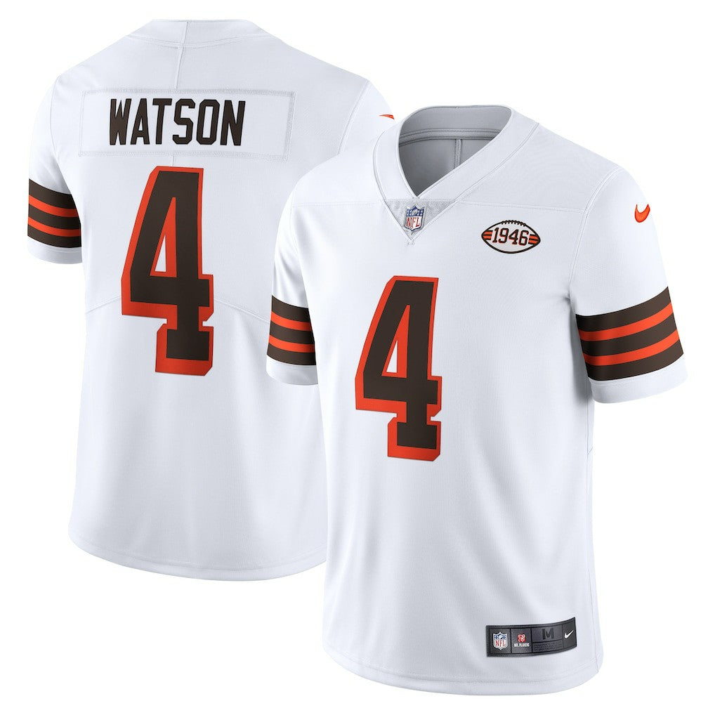 Deshaun Watson Cleveland Browns 2021 Alternate Vapor Limited Jersey - White Jerseys