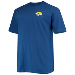 Los Angeles Rams Big & Tall #1 Dad 2-Hit T-Shirt - Royal T-shirts