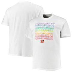 Cincinnati Bengals Big & Tall City Pride T-Shirt - White T-shirts