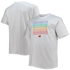 Washington Commanders Big & Tall City Pride T-Shirt - White T-shirts