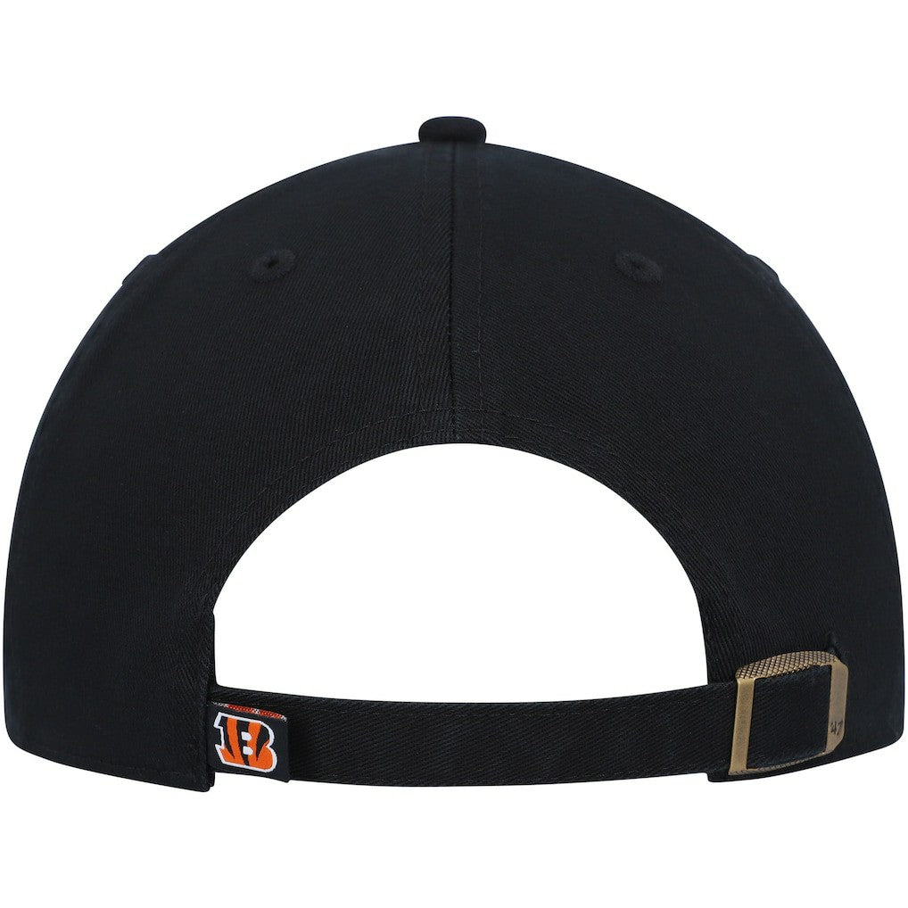 Cincinnati Bengals '47 Clean Up Script Adjustable Hat - Black Hats