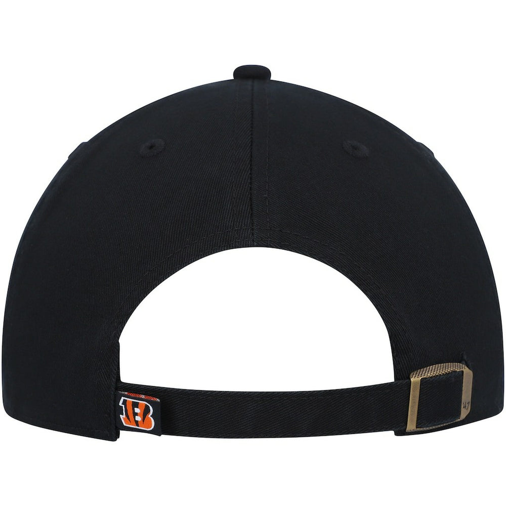Cincinnati Bengals '47 Clean Up Script Adjustable Hat - Black Hats