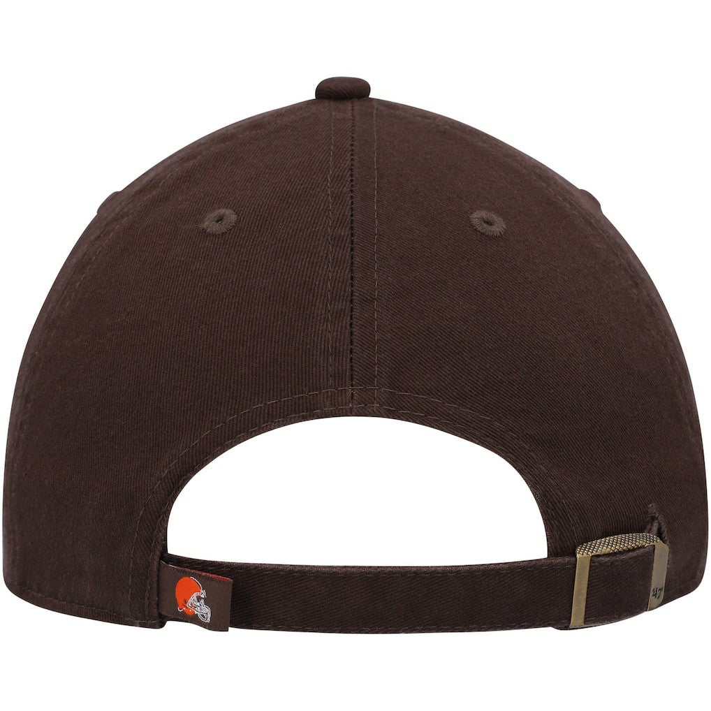 Cleveland Browns '47 Youth Team Logo Clean Up Adjustable Hat - Brown Hats