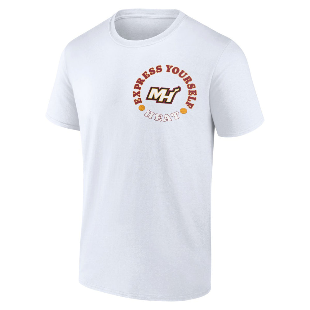 Miami Heat Street Collective T-Shirt White - Fanatics