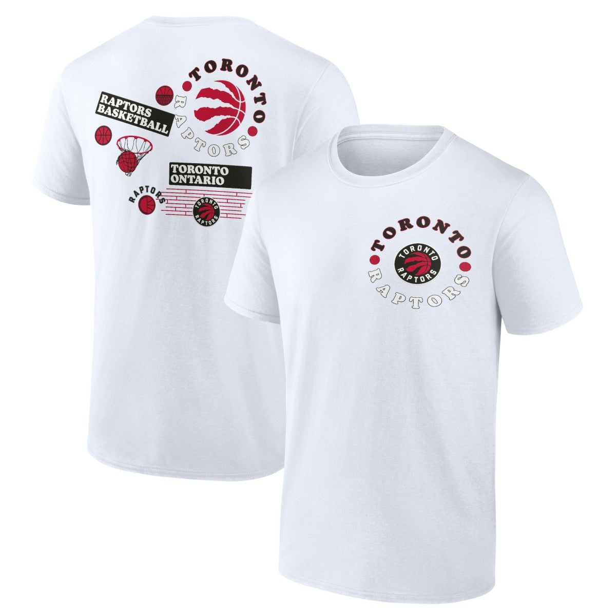 Toronto Raptors Street Collective T-Shirt White - Fanatics